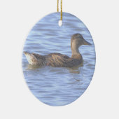Eend Foto Ornament (Rechts)