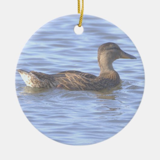 Eend Foto Ornament (Voorkant)