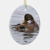 Eend Foto Ornament (Rechts)