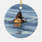 Eend Foto Ornament (Voorkant)