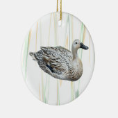 Eend Foto Ornament  (Rechts)