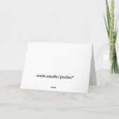 Eend - Gelukkige Verjaardag Kaart (Achterkant)