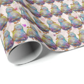 Eend genaamd Regenboog Cadeaupapier (Rol Hoek)