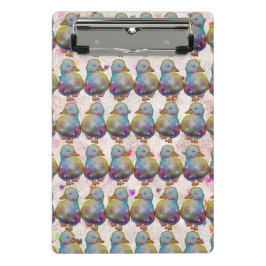 Eend genaamd Regenboog Mini Klembord