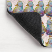 Eend genaamd Regenboog Muismat (Hoek)