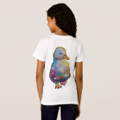 Eend genaamd Regenboog T-shirt (Achterkant volledig)