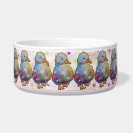 Eend genaamd Regenboog Voerbakje