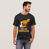Eend houder I Rise Tiny Dinosaurus Eend Lovers Duc T-shirt (Voorkant volledig)
