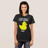 Eend - Ik ben gewoon echt verbijsterend als eenden T-shirt (Voorkant volledig)