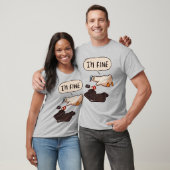 Eend: "Ik Ga Prima" – De Grappigste Meme Poster T-shirt (Unisex)