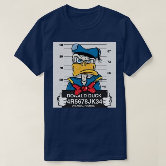 Eend in de gevangenis t-shirt (Design voorkant)