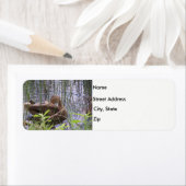 Eend in het riet etiket (Insitu)