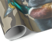 Eend Jagen Labrador Retriever Bottomland Camo Cadeaupapier (Rol Hoek)
