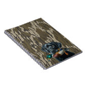 Eend Jagen Labrador Retriever Bottomland Camo Notitieboek (Rechterzijde)