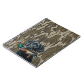 Eend Jagen Labrador Retriever Bottomland Camo Notitieboek (Linkerzijde)