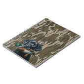 Eend Jagen Labrador Retriever Bottomland Camo Notitieboek (Linkerzijde)