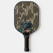 Eend Jagen Labrador Retriever Bottomland Camo Pickleball Paddle (Voorkant)