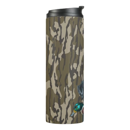 Eend Jagen Labrador Retriever Bottomland Camo Thermosbeker (Gedraaid links)