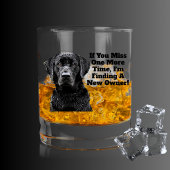 Eend Jagen Vogel Hond Grappig Quote Labrador Whisky Glas