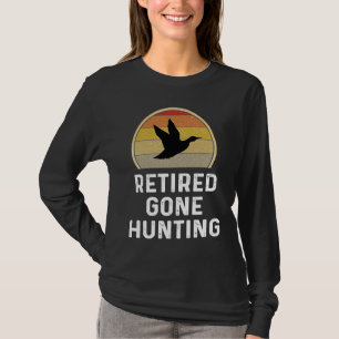 Eend Jager Eend Met Pensioen Naar De Jacht T-shirt