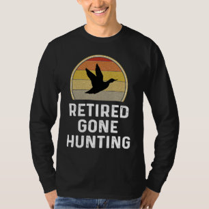 Eend Jager Eend Met Pensioen Naar De Jacht T-shirt