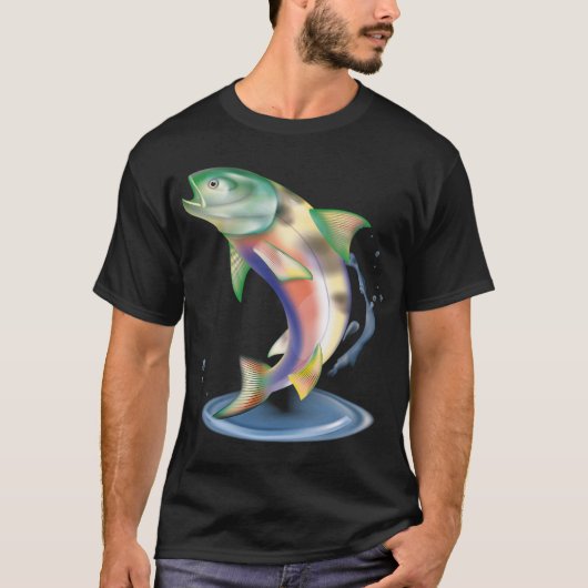 eend kat vis t-shirt (Voorkant)