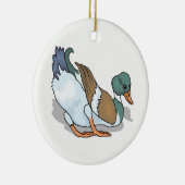 Eend Keramisch Ornament (Rechts)