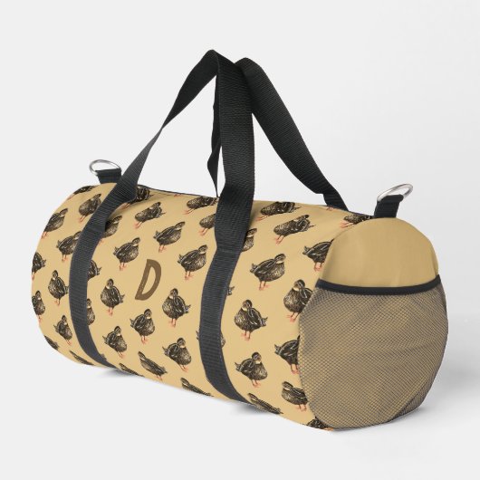 eend kleine duffel tas (Rechterhoek)