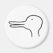 Eend Konijn - Wittgenstein Magneet (Voorkant)