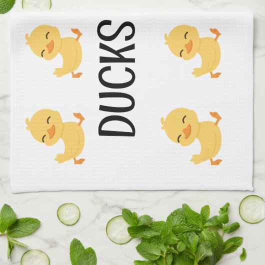 Eend Lovers Keuken Handdoek (Gevouwen)