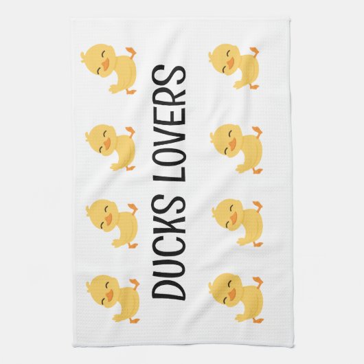 Eend Lovers Keuken Handdoek (Verticaal)