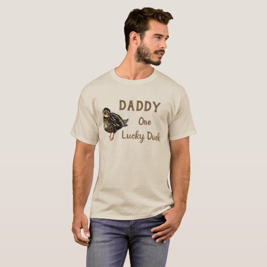 Eend Mannen Topje T-shirt (Voorkant volledig)