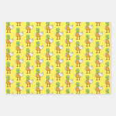 Eend met bril inpakpapier vel (Voorkant 2)