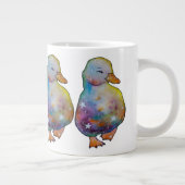 Eend met de naam Regenboog Grote Koffiekop (Rechts)