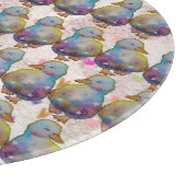 Eend met de naam Regenboog Snijplank (Hoek)