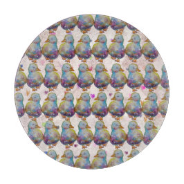 Eend met de naam Regenboog Snijplank