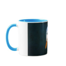 Eend met een Pearl Earring Mok