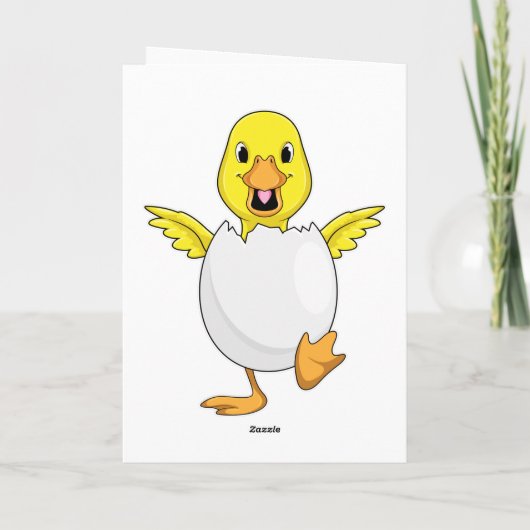 Eend met Ei Kaart (Achterkant)