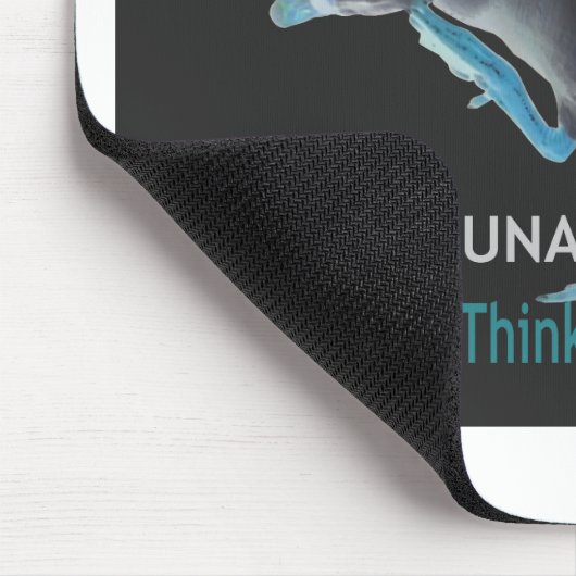 Eend met I Wake Up Like This & Hakuna Matata Tekst Muismat (Hoek)