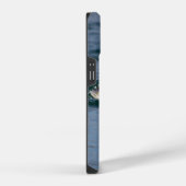 Eend met open bek iPhone hoesje (Rechterkant)