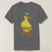 Eend Met Zonnebril T-shirt (Design voorkant)