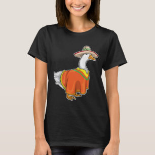 Eend Mexicaans pet Poncho T-shirt