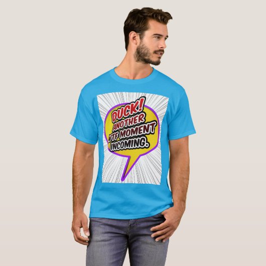 Eend! Nog een WTF-moment. T-shirt (Voorkant volledig)