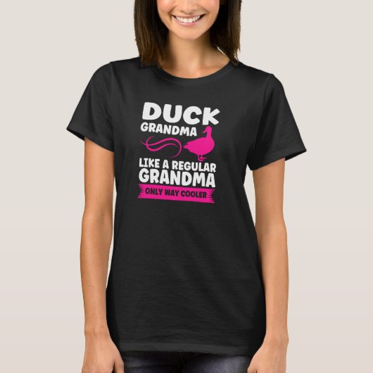 Eend Oma Als Een Gewone Oma Eenden Pullover (Voorkant)