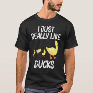 Eend Ontwerpen Voor Mannen Vrouwen Boerderij Eendj T-shirt
