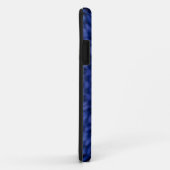 Eend op blauw met gele caleidoscoop Case-Mate iPhone case (Achterkant/rechts)