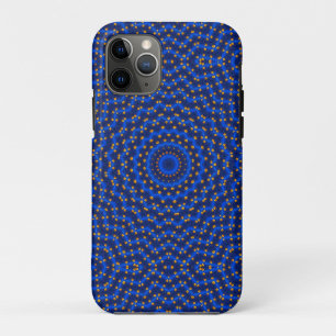 Eend op blauwe caleidoscoop... Case-Mate iPhone case