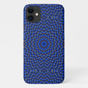 Eend op blauwe caleidoscoop... Case-Mate iPhone case