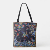 Eend op de vijver uit de Qing-dynastie Tote Bag (Achterkant)