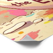 Eend overleefde de paaseierjacht poster (Hoek)